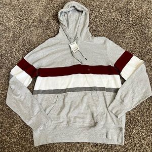 NWT American Eagle Striped Hoody - size M